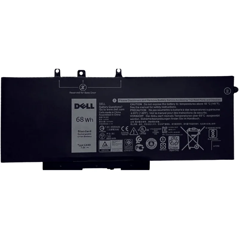 Dell GJKNX Laptop Battery 7.6V 8500mAh 68Wh