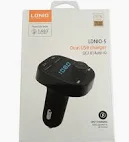 LADNIO Car Bluetooth FM Transmitter with Fast Charging