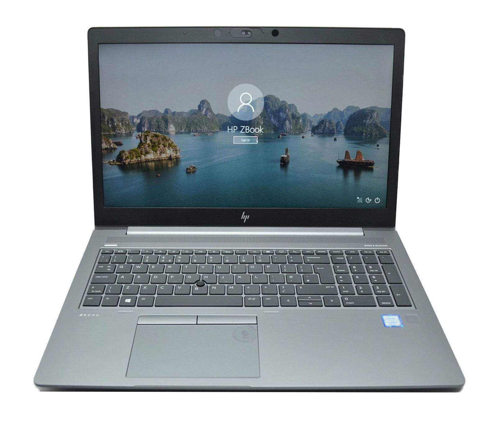 لاب توب HP ZBook 15 G5 بمعالج i7 الجيل الثامن، 16GB، 4GB، 512GB