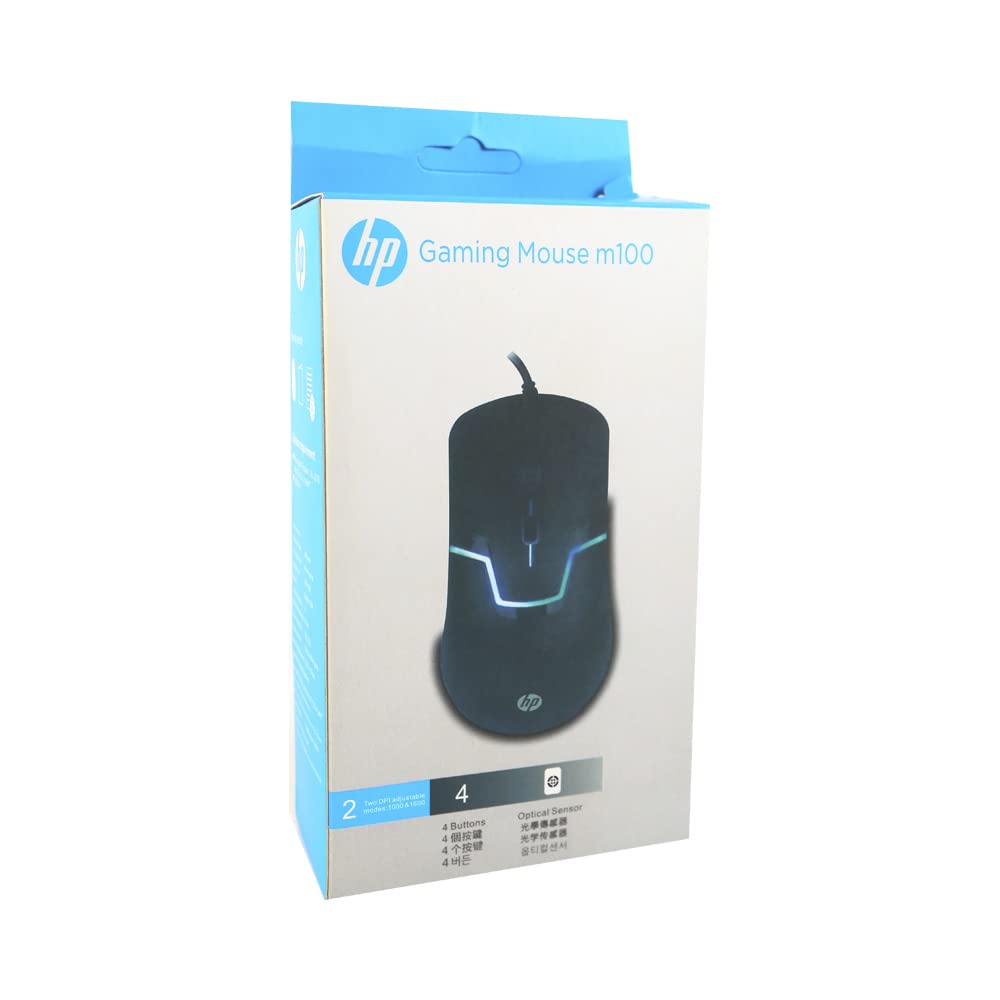 ماوس HP M100 سلكي بصري USB (نسخة)
