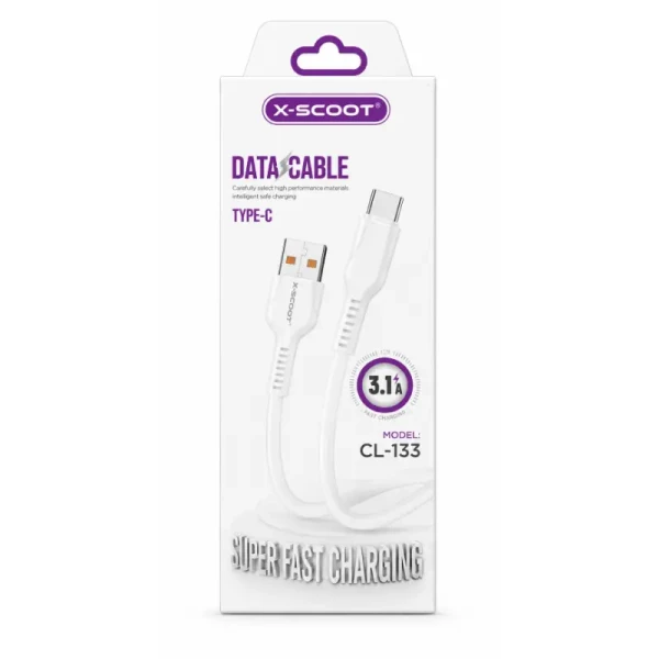 X-SCOOT CL-133 USB to Type-C Cable