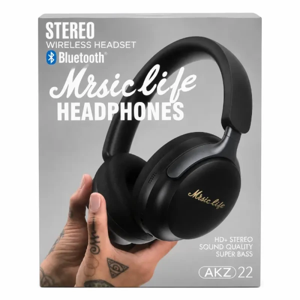 AKZ-22 Wireless Over-Ear Headphones