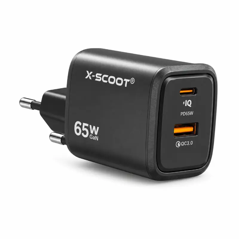 شاحن حائط X-SCOOT CH-264 GaN بقدرة 65 واط
