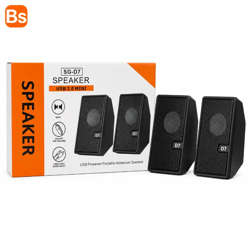 SG-D7 Mini USB Computer Speakers